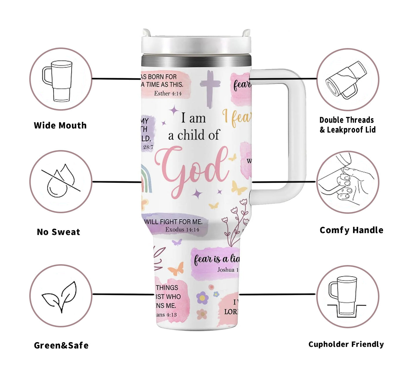 Stanley Cup 40oz Christian Series